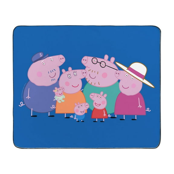 CafePress - Peppa Pig: Granny & Grandpa Pig - 50" x 60" Water-Resistant Outdoor Picnic Blanket