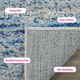 thumbnail image 4 of SAFAVIEH Adirondack Linnette Abstract Runner Rug, Blue/Silver, 2'6" x 6', 4 of 8