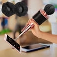 thumbnail image 5 of 400 PCS Housse de Microphone Jetable, Couverture de Micro Non Tissé, Pare-Brise Sans Odeur, Chapeau de Protection de Micro Portable Universel pour la Collecte d'Informations de la Salle d'Enregistrement KTV, 3 Pouces, 5 of 5