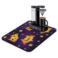 thumbnail image 1 of Dish Drying Mat Halloween Spooky Trick or Treat Pumpkin Dish Drying Pad Non Slip Foldable Washable 18x24 Inch Dishes Plate Glass Dry Draining Pad for Kitchen Fast Dry, 1 of 6
