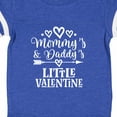 thumbnail image 4 of Inktastic Mommy and Daddy Little Valentine Boys or Girls Baby Bodysuit, 4 of 5
