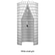 thumbnail image 5 of Toystoory Cortinas de ducha de baño impermeables con cortinas de ducha de espacio Extra grande para bolsas de almacenamiento de baño Juegos de accesorios de baño blanco, 5 of 6