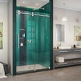 thumbnail image 3 of DreamLine Enigma-XO 50-54 in. W x 76 in. H Fully Frameless Sliding Shower Door in Oil Rubbed Bronze, 3 of 8