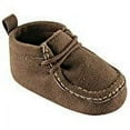thumbnail image 4 of Luvable Friends Baby Boy Crib Shoes, Charcoal, 12-18 Months, 4 of 5