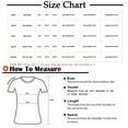 thumbnail image 3 of Patlollav Womens Plus Size Clearance $5 T-Shirts Long Shirt Short Sleeve Summer V-Neck Casual Basic Tunic Tops, 3 of 6