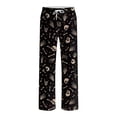 thumbnail image 4 of Gaexia Men's Sleep Pants Halloween Soft Lounge Bottom Pajama Bottoms with Pockets Warm Cozy for Winter Night, 4 of 7