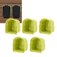 thumbnail image 3 of Battery Mount Dock Holder, Secure Fixation Hard ABS Plastic 5PCS Deepened Design Lithium Ion Battery Holder  for 14.4V-18V Battery, 3 of 7