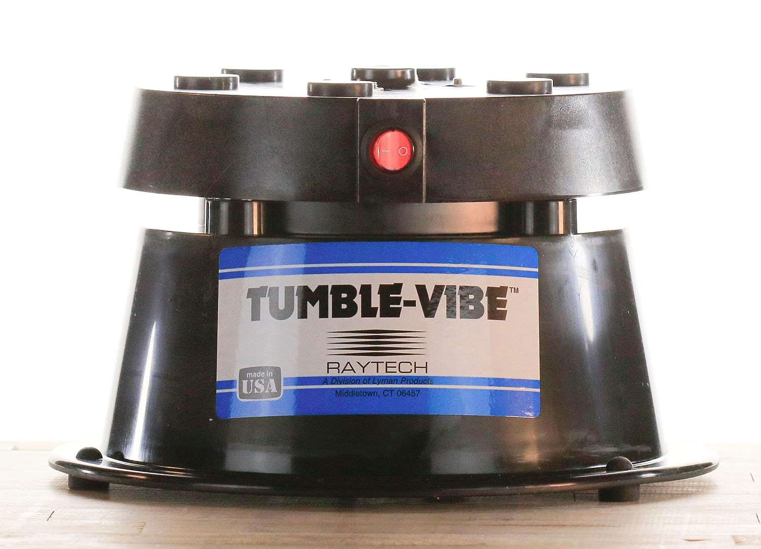 Tumble-Vibe 10 Vibratory Tumbler with 4-Step Grit & Bowl Kit