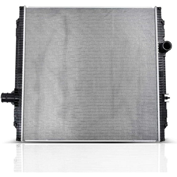 A-Premium Engine Radiator Compatible with Kenworth T400 2011-2013 T800 2011 W900 Peterbilt 384 386 2008-2015 389 2012 Manual Transmission