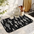 thumbnail image 3 of 2pcs Minimalist Desert Coffee Maker Mat Watercolor Succulent Print, 4-Layer Protection, Eco-Friendly & Odor-Free, 3 of 4