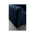 thumbnail image 6 of Meridian Furniture Marlon Navy Velvet Loveseat, 6 of 8