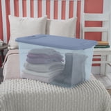 Sterilite 64 Qt. Latching Storage Bins with Lids, Plastic Containers ...