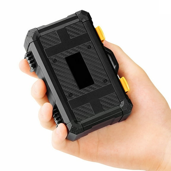 Multifunction Camera Battery Case Box Memory Card Storage Solution
