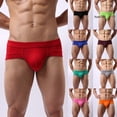 thumbnail image 3 of Hua_hombre Sexy transpirable ropa interior calzoncillos Boxer Bulge bolsa pantalones cortos troncos calzoncillospangjing, 3 of 4
