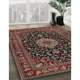 thumbnail image 3 of Ahgly Company Machine Washable Indoor Square Traditional Dark Almond Brown Area Rugs, 6' Square, 3 of 7