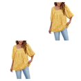 thumbnail image 4 of Guardurnaity Blusa de mujer Camisa holgada Vacaciones en la playa Ropa de verano transpirable Type4 NO4 Guardurnaity CBP252505, 4 of 6