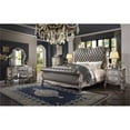 thumbnail image 6 of Acme Furniture Dresden California King Bed in Vintage Bone White & PU, 6 of 6