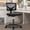 Charcoal Black, variant on CONCETTA Ergonomic Home Office Mesh Desk Chair, Small Space, Armless Rolling Chair for Adults, Pink