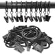 thumbnail image 2 of 40 Pack Metal Curtain Rings With Clips, Hat Clothes Clips, Drapery Clips With Rings, Drapes Rings 1.26 In Interior Diameter, 2 of 5
