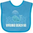 thumbnail image 3 of Inktastic Virginia Beach Va Cute Vacation Boys or Girls Baby Bib, 3 of 4