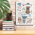 thumbnail image 6 of Epic Graffiti 'Coffee Chart I v2' by Courtney Prahl, Giclee Canvas Wall Art, 12"x16", 6 of 8