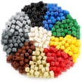 thumbnail image 2 of Bloques de construcción Feleph, 1 x 1 unidad, 600 unidades, mezcla de 10 colores, 2 of 6