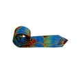 thumbnail image 4 of African Ankara Print Neck Tie for Men and Pocket Square 2PC Set Necktie WYB309, 4 of 5