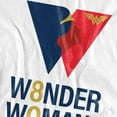 thumbnail image 3 of Wonder Woman Ww 80Th Logo Kids T Shirt (Medium) for Youth Toddler Boys and Girls, White, 3 of 5