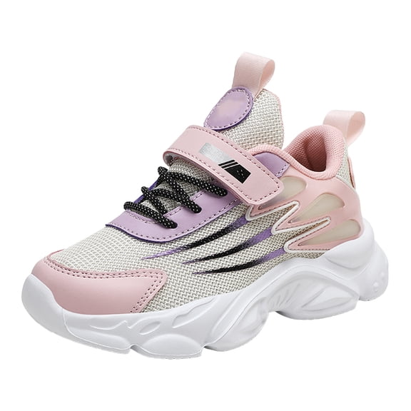 Zanarzt Toddler Boy Sneakers Boys Shoes Kids Tennis School Sneakers Breathable Running Athletic Shoes Purple,US 2