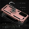 thumbnail image 6 of YEYKX for Motorola Moto G200 5G 6.8-inch Phone Case, Impact Resistant Metal Ring Magnetic Support Kickstand Drop Protector Cover for Motorola Moto G200 5G 6.8-inch,Rose Gold,For Moto G200 5G, 6 of 8