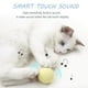 thumbnail image 5 of Juguetes interactivos para gatos, juguetes para gatos, bolas de hierba gatera rellenables, juguetes para gatos 5cm, 5 of 9