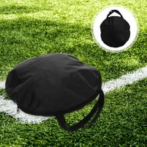 ELAYARD Portable Soccer Net Bag and Space-Saving Sports Equipment Organizer Black for Easy Carry and Storage