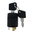 lacooooppia Forklift Key Switch Forklift Ignition Switch for Trailer