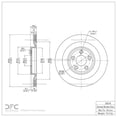 thumbnail image 4 of Dynamic Friction Company Rear GEOSPEC Coated Brake Rotor 604-20018 (1), 4 of 4