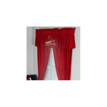 St Louis Cardinal Valance Compare Prices At Nextag Sports Coverage Mlb St Louis Cardinals Baseball Logo Lock