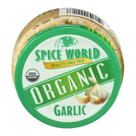 Spice World Organic Garlic, 4.5 OZ