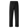 thumbnail image 4 of Zszcpp Summer Pants For Mens 2025 Spring Pinstripe Cotton Linen Active Relaxation Regular Sports Trousers Casual Trouser, 4 of 5