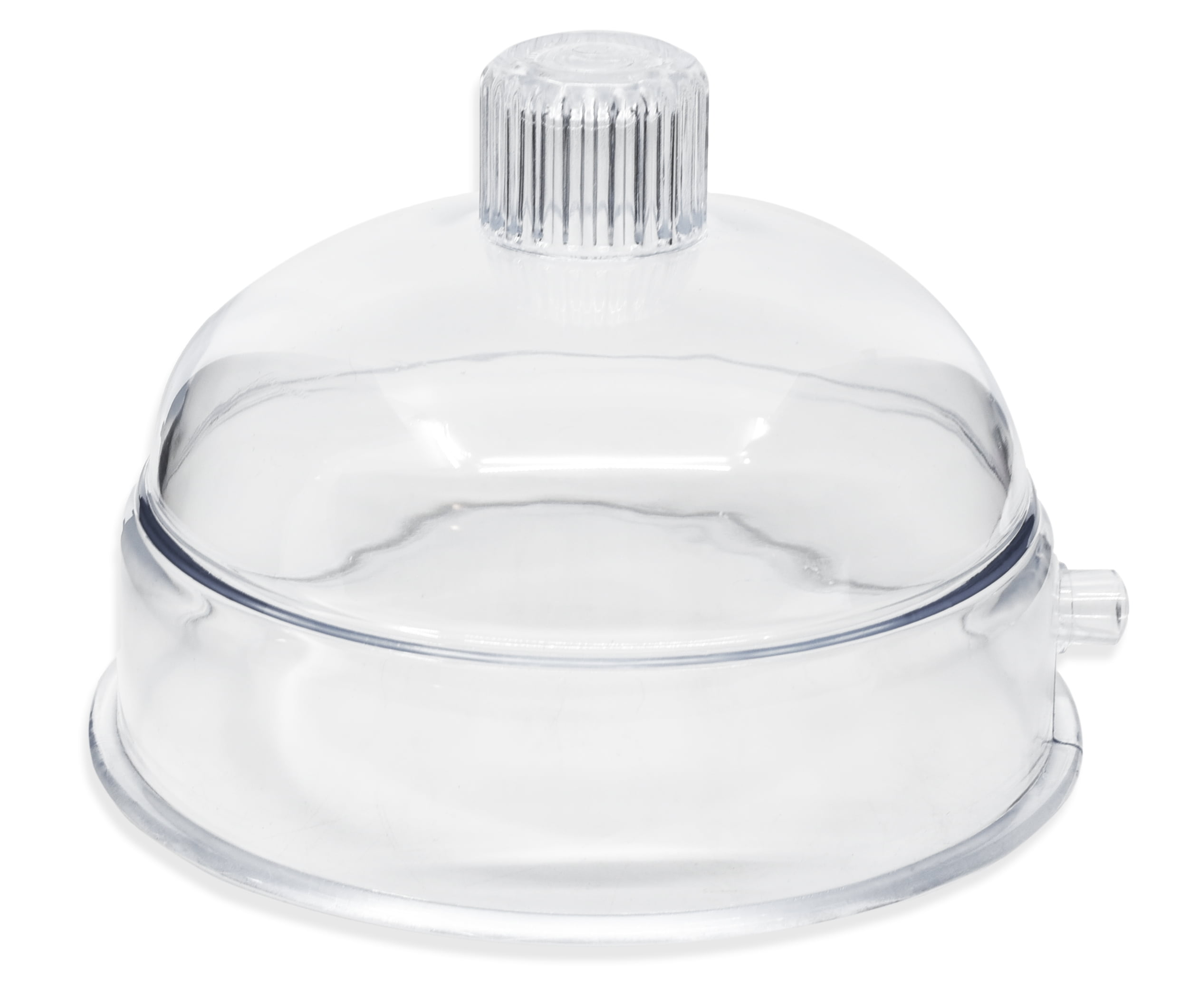 Polypropylene and Polycarbonate Flat Dome Eisco Labs Autoclavable PTFE Plug and Stopcock 20cm 740mm Hg for 24 Hours Desiccator Vacuum Silicone O-Ring 