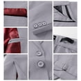 thumbnail image 3 of Boys Suits for Boy Slim Fit Formal Toddler Kids Suit 7Pcs Vest Dress Pants Blazer Ring Bearer Outfit with Accessory, 3 of 5