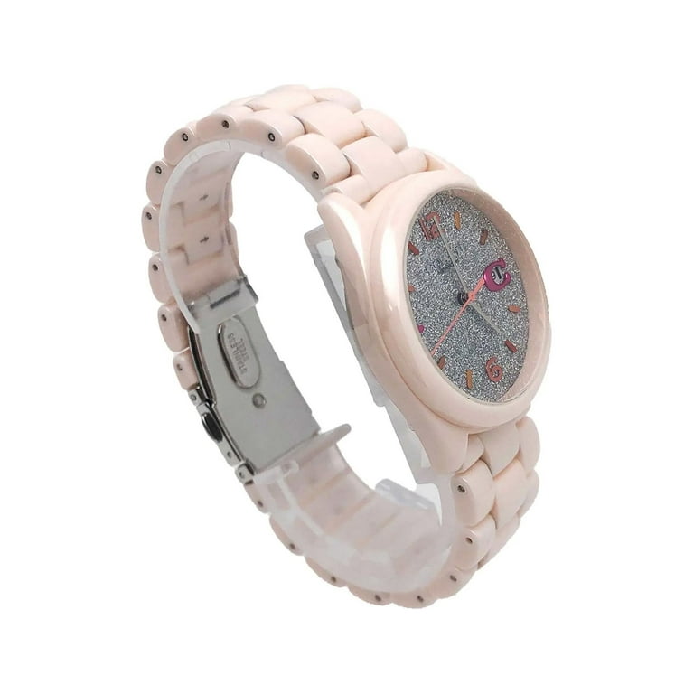Coach 腕時計 レディース クオーツ GREYSON 14503939 Coach Greyson 36mm Ceramic Silver Glitter Dial Quartz Ladies