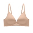 thumbnail image 5 of LIHOFIO Womens Jelly Bras Solid Color Deep V Seamless Lift Wireless Daily Support, 5 of 5