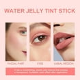 thumbnail image 3 of 4Pcs Jelly Blush Stick, Jelly Tint, Water Tint, Fruit Jelly Color Tone Cool 0.18oz, Sheer Lip & Cheek Stain, Transparent Lips And Cheek Stains Constructable Watercolor Paint Finish, 3 of 8