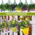 thumbnail image 6 of Retrocular 20 Bundles Artificial Flowers Outdoor, Fake Plastic Flowers Faux Plants Spring Summer Decoration for Home Garden Porch, 6 of 7