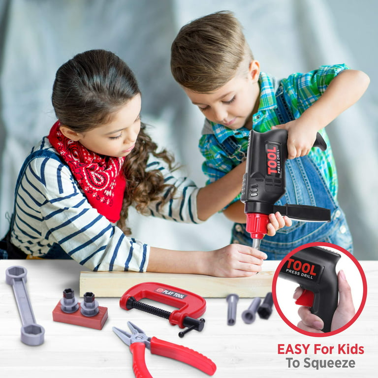  Electronic Power Drill Toy Tools, Kids Tool Set