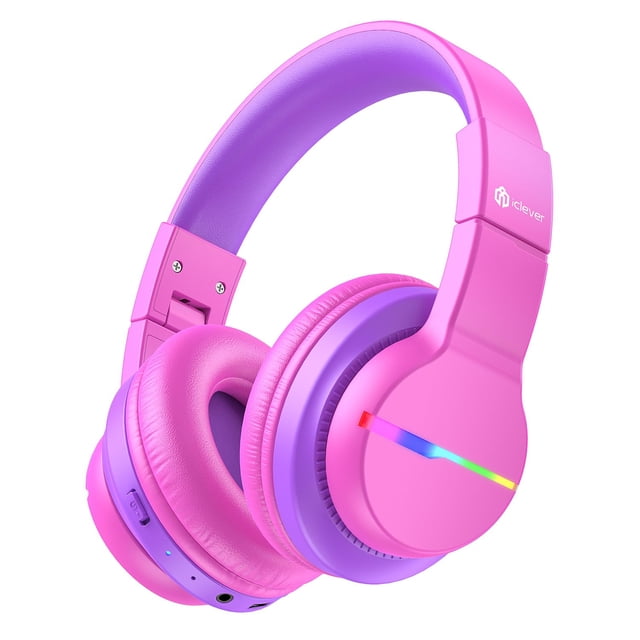 Auriculares Bluetooth iClever BTH12 Kids LED 85H Playtime
