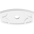 thumbnail image 2 of 34"W x 22 5/8"H x 2"ID x 18 1/4"C x 1"P Kailey Architectural Grade PVC Contemporary Ceiling Medallion, 2 of 7