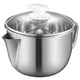 thumbnail image 1 of 1 unidad de filtro de aceite doméstico de acero inoxidable de 1000 ml, separador de sopa de bebidas para filtrar la trampa de aceite del skimmer (plateado), 1 of 5