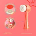 thumbnail image 5 of Almost Famous - Cleanse It 2in1 Exfoliator Brush - Coral, 5 of 7