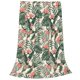 thumbnail image 2 of Fotbe Palm Trees and Tropical Manta de Franela Acolchonada con Estampado, Súper Suave y Esponjosa, Extra Grande para Sofá, Cama, Uso Todo el Año-60"x50", 2 of 7