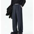 thumbnail image 4 of GSPCLAM Mens Casual Dress Pants Loose Fit Easy Care Pants with Side pockets Lightweight Flat Front Pants for Casual Party, 4 of 5